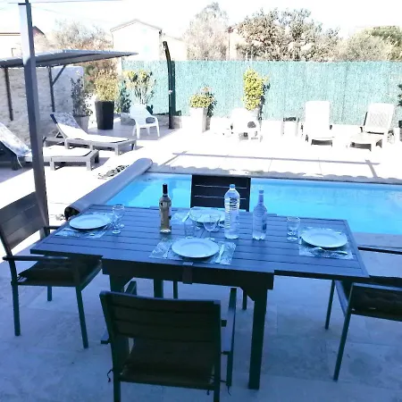 Villa De 2 Chambres A Palasca A 100 M De La Plage Avec Piscine Privee Jardin Amenage Et Wifi